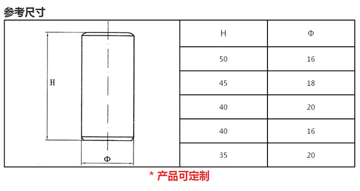 平頭鎢鋼釘柱